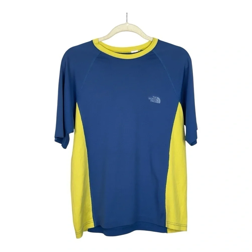 The North Face short Sleeve color block shirt L - Picture 1 of 6